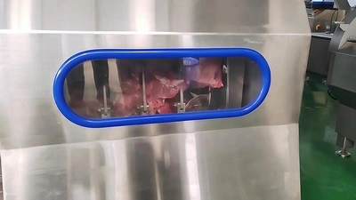 Машина для нарезки замороженного мяса на блоки