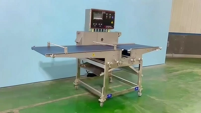 Машина для нарезки свежего мяса полосками