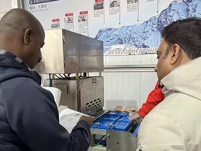 Линии резки мяса для производителя халяльной продукции и поставщика ресторанов в ОАЭ